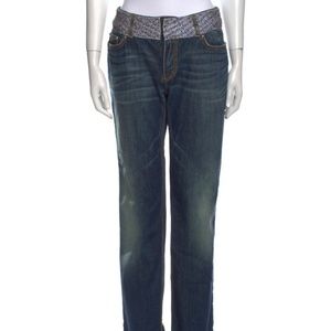 Roberto Cavalli Vintage Jeans with Beaded Waistband